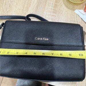 Calvin Klein Sleek Black Crossbody Bag